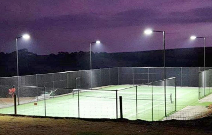 Tennis Court Lighting in Adelaide